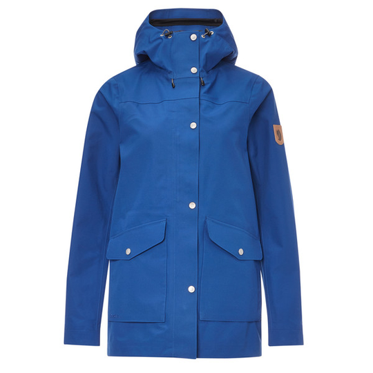 Fjällräven Greenland Eco-shell Jacket W - Deep Blue - Naiset - S