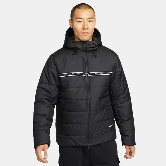 Nike Talvitakki NSW Repeat Synthetic Fill - Musta/Valkoinen