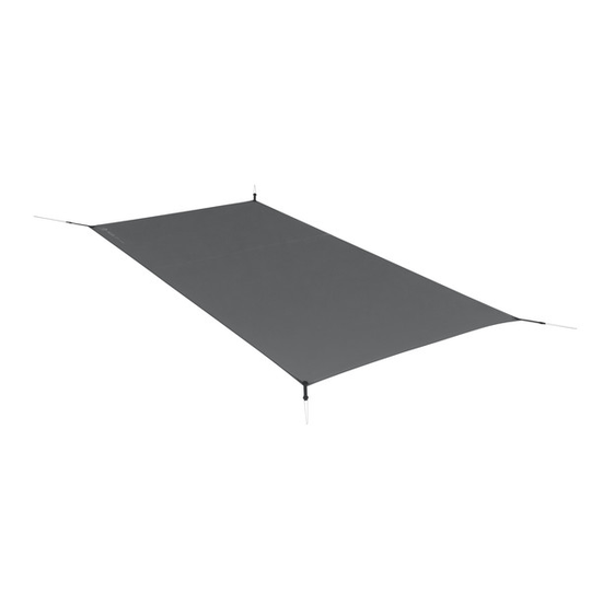 Sea to Summit Telos Tr3 Lightfoot Ground Sheet - Charcoal - OneSize