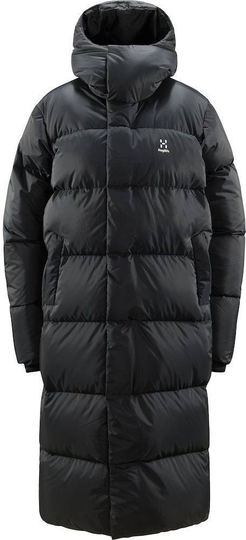 Women's Long Down Parka Musta XS