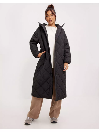 Glamorous Long padded coat Black