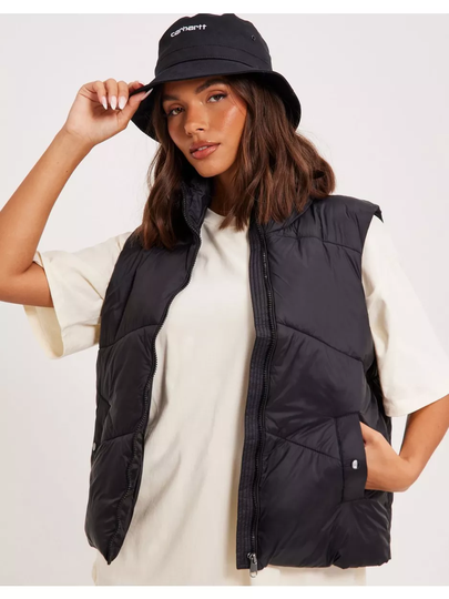 Vero Moda Vmuppsala Short Waistcoat Black