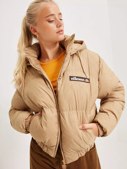 ELLESSE - Puffer-takit - Brown - El Maydelle Padded Jacket - Takit