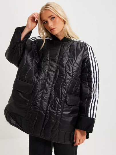 Adidas Originals - Syys- & Kevättakit - Black - Quilted Jkt - Takit