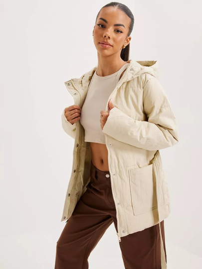 Pieces - Syys- & Kevättakit - Fog - Pcnidone New Tie Belt Jacket - Takit