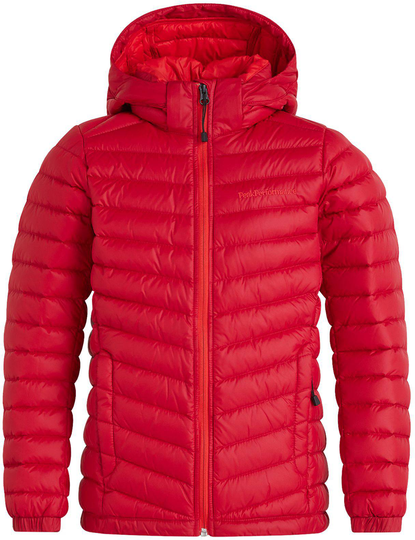 Jr Frost Down Hood Punainen 160