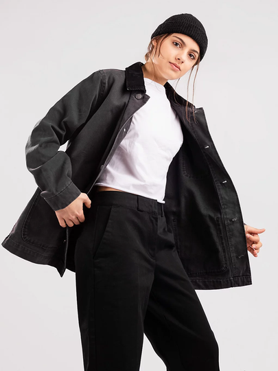 Dickies Duck Canvas Chore Coat musta