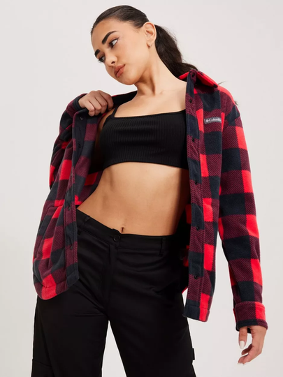 Columbia - Paitatakit - Red - Benton Springs Shirt Jacket - Takit