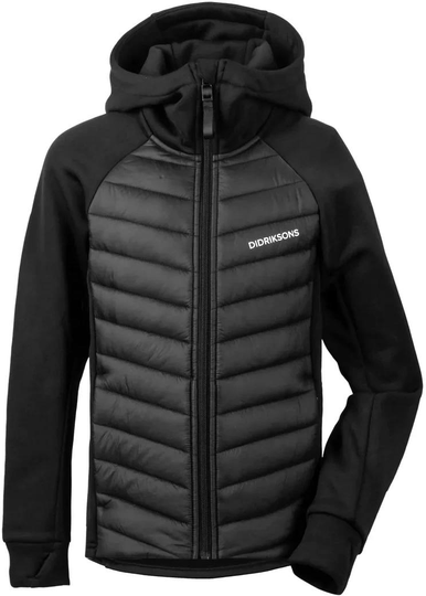 Tovik 4 Girls Hybrid Hoodie Musta 130