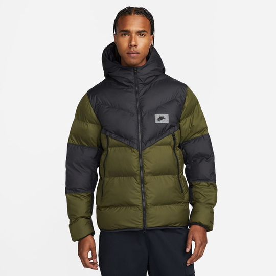 Nike Talvitakki Down NSW Storm-FIT Tuulitakki - Vihreä/Musta