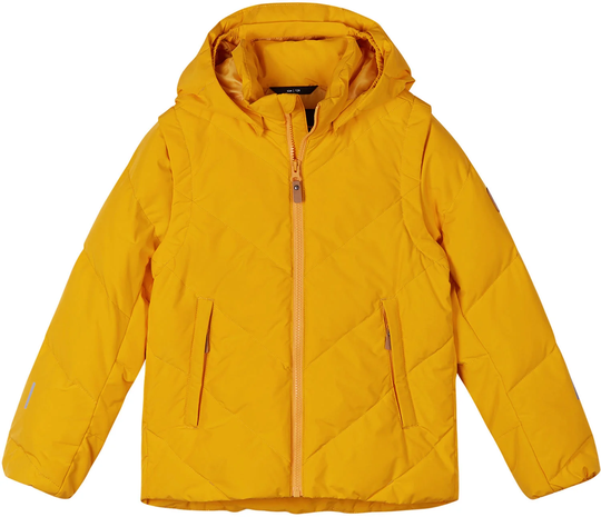 Reima Porosein 2-In-1 Kevytuntuvatakki, Orange Yellow, 116