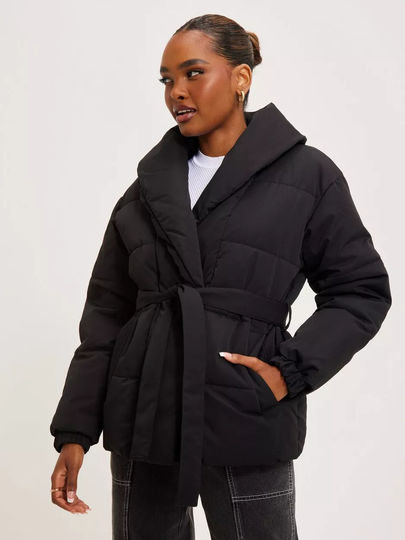 Vila - Syys- & Kevättakit - Black - Visulitana L/S Padded Jacket/Su - Takit
