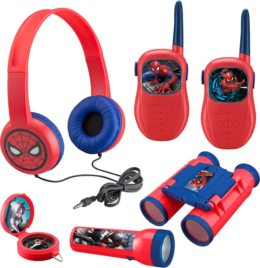 Marvel Spider-Man Survival Kit Radiopuhelimet + Lisätarvikkeet