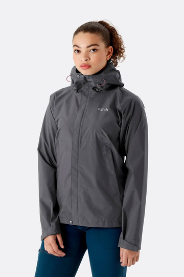 Downpour Eco Jacket Women Grafiitti 8