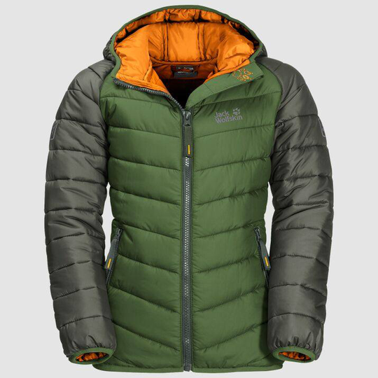 Kids Zenon Jacket Tummanvihreä 116