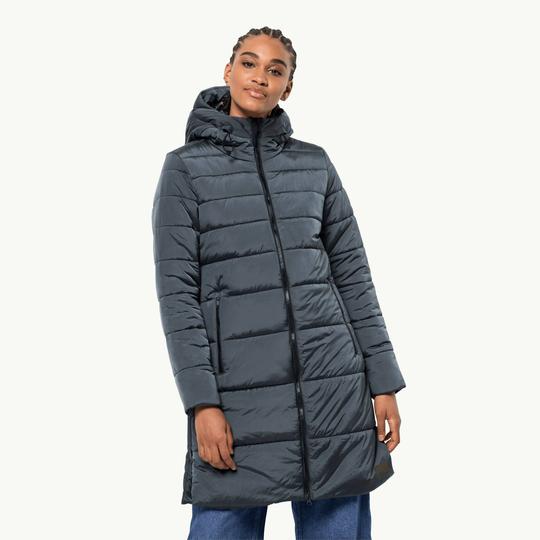 Women's Eisbach Coat Slate XS