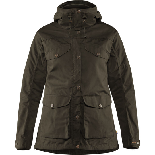 Fjällräven Vidda Pro Jacket W - Dark Olive - Naiset - M