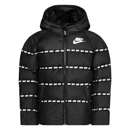 Nike Talvitakki Down NSW - Musta/Valkoinen Lapset