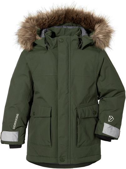 Didriksons Kure Parkatakki, Deep Green, 80