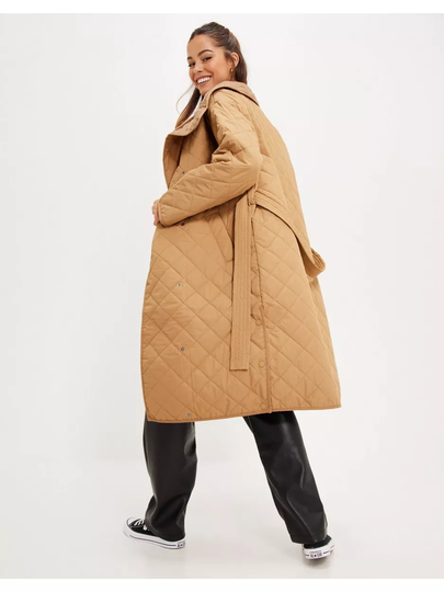 Vero Moda Vmadelakim Long Coat Ga Boos Tigers Eye