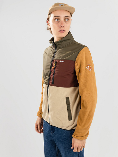 Iriedaily Auf Deck Fleece Jacket ruskea