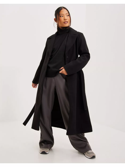 Only Onlclara X-Long Coat Otw Black