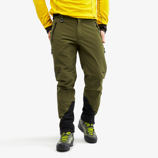 Cyclone Rescue Pants Miehet Dark Olive, Koko:XL - Ulkoiluhousut, Vaellushousut & Retkeilyhousut
