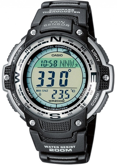 Casio Miesten kello SGW-100-1VEF Collection Muovi Ø47.6 mm