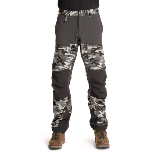 Is Not Enough Ares Trekking Pro Pants - Pewter Camouflage - Miehet - XS