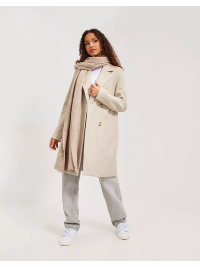 Vero Moda Vmvinceparis Coat Boos Oatmeal Melange