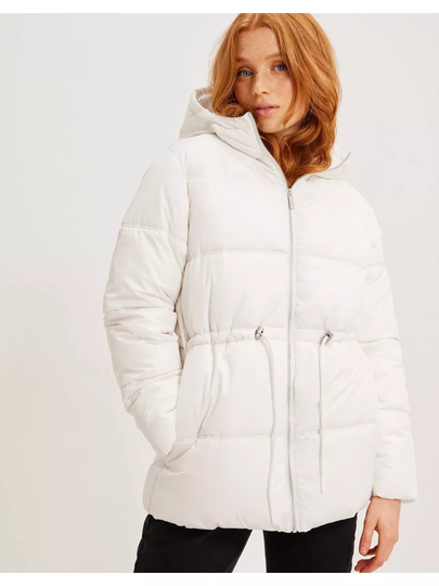 Selected Femme Slfalina Puffer Jacket B Creme
