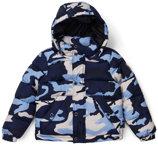 Nordbjørn Kalix Puffer Talvitakki, Blue Camo 130