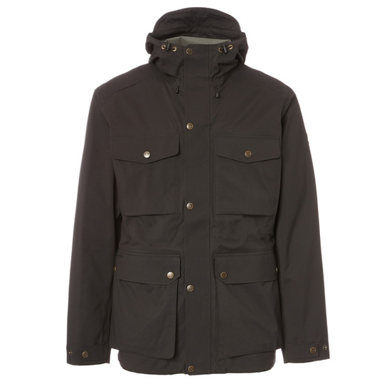 Fjällräven Övik Eco-shell Jacket - Black - Miehet - M