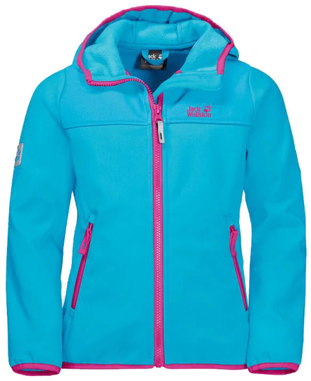 Jack Wolfskin Fourwinds Softshell Takki, Atoll Blue, 116