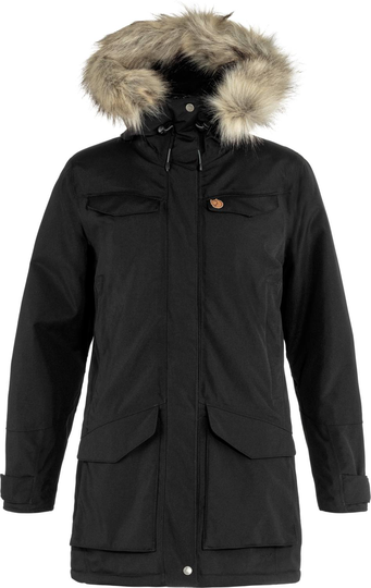 Women's Nuuk Parka Musta XS