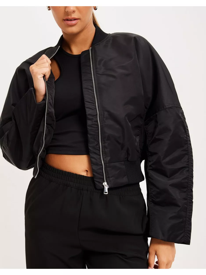 Gina Tricot Tilda bomber jacket Black