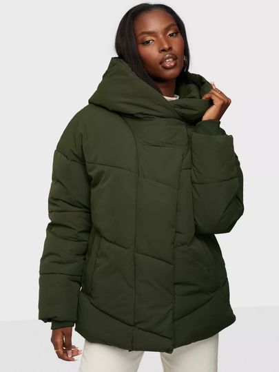Noisy May - Puffer-takit - Rosin - Nmtally L/S Short Jacket Bg Noos - Takit