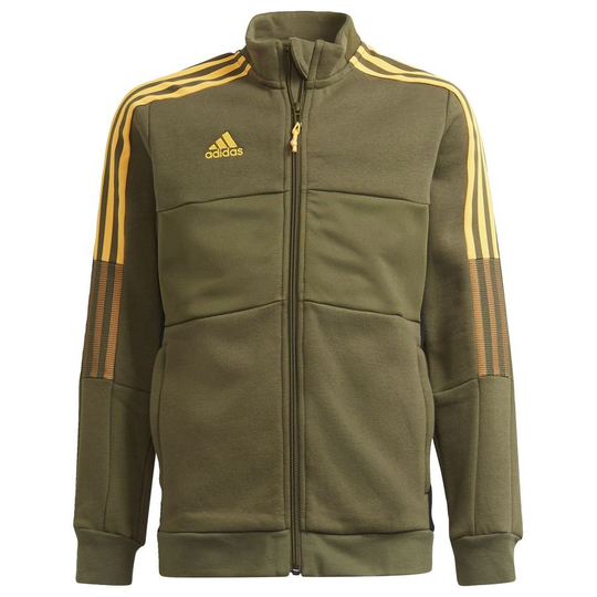 adidas Verryttelytakki Tiro Winterized - Vihreä/Oranssi Lapset