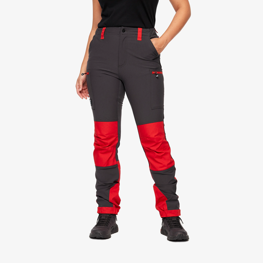 Nordwand Flex Pants Naiset Mars Red, Koko:XL -