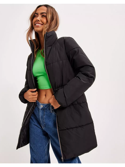 JdY Jdyluna Life Long Padded Jacket Otw Black