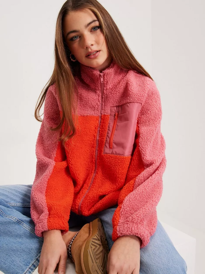 Pieces - Syys- & Kevättakit - Fruit Dove Tangerine Tango - Pcdufla Jacket D2D - Takit