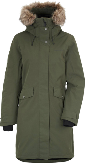 Women's Erika Parka 3 Tummanvihreä 32