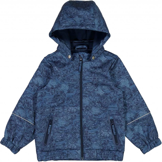 Wheat Henning Softshell-Takki, Navy Linoleum, Koko 98