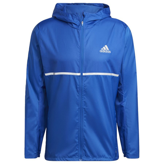 adidas Juoksutakki Own The Run - Sininen/Hopea