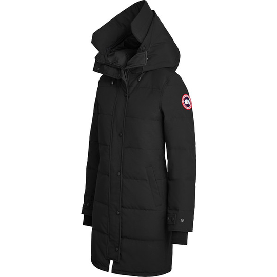 Talvitakki Canada Goose Shelburne Parka - Notched Brim - Black - Naiset - M