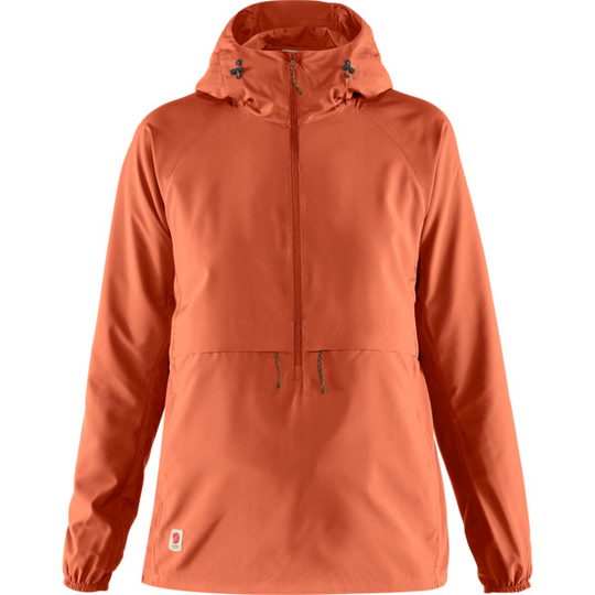 Fjällräven High Coast Lite Anorak W - Rowan Red - Naiset - L