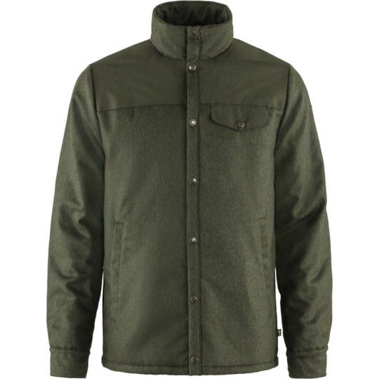 Fjällräven Canada Wool Padded Jacket M - Deep Forest - Miehet - M