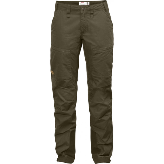 Fjällräven Abisko Lite Trekking Trs W Reg - Dk.olive-dk.olive - Naiset - 36