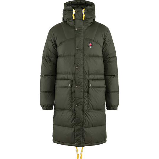 Fjällräven Expedition Long Down Parka M - Deep Forest - Miehet - L