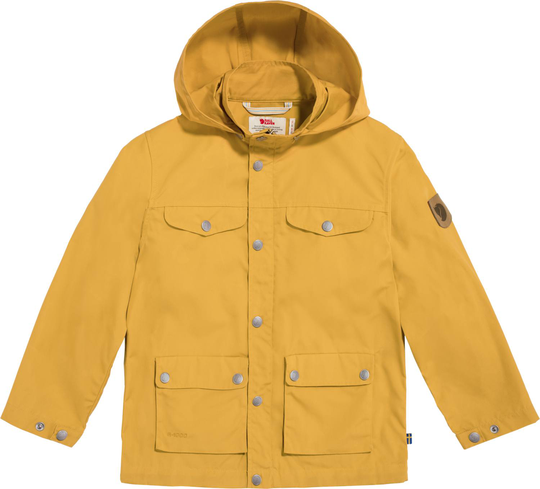 Kids Greenland Jacket Sinappi 140